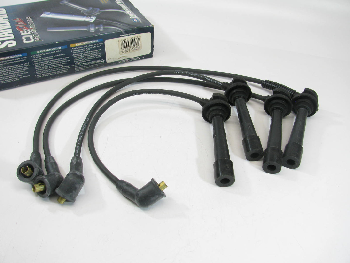 Standard 7571 Ignition Spark Plug Wire Set For 1995-1997 Kia Sephia 1.6L 1.8L-L4