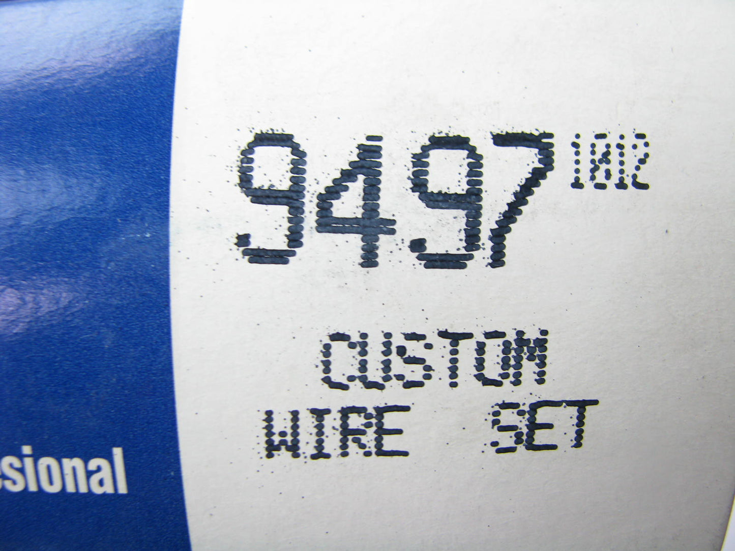 Standard 9497 Ignition Spark Plug Wire Set - 1982-1983 Honda Accord, 1984 Civic