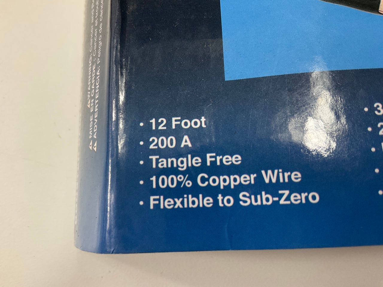 Standard Motor Products BC120 Battery Booster Jumper Cables - 12 Foot, 200 Amp