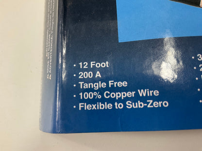 Standard Motor Products BC120 Battery Booster Jumper Cables - 12 Foot, 200 Amp