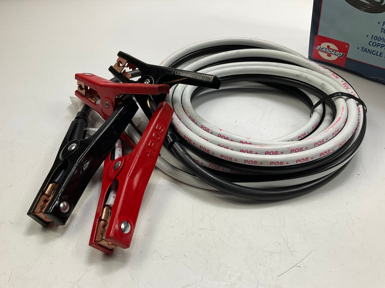 Standard BC164 Battery Booster Jumper Cables 4 Gauge, 16 Feet, 400 Amp USA MADE