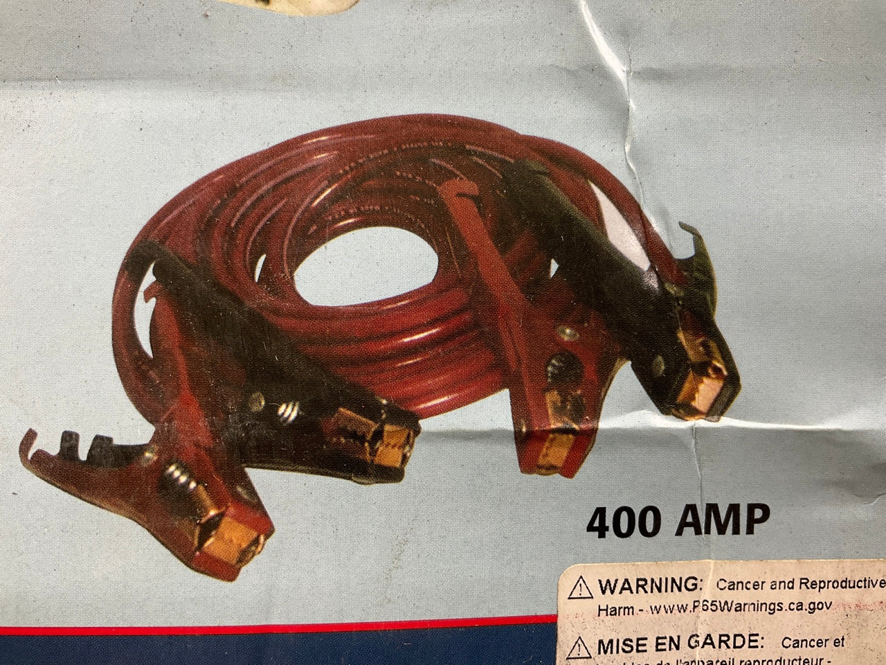 Standard BC164 Battery Booster Jumper Cables 4 Gauge, 16 Feet, 400 Amp USA MADE