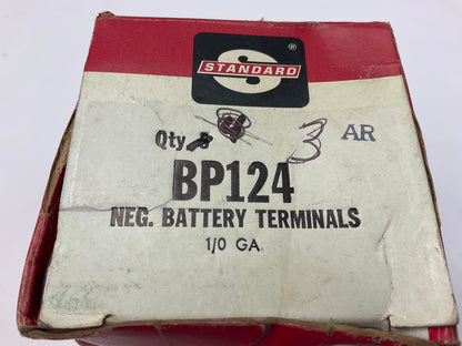 Standard BP124 1/0 Gauge Battery Terminal, 90 Degree Left Elbow, Negative