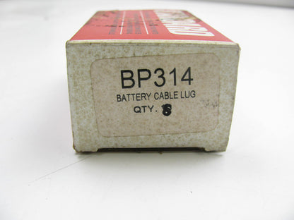 (8) Standard BP314  1 Gauge Copper Battery Cable Lug Terminals,  1/2'' Stud
