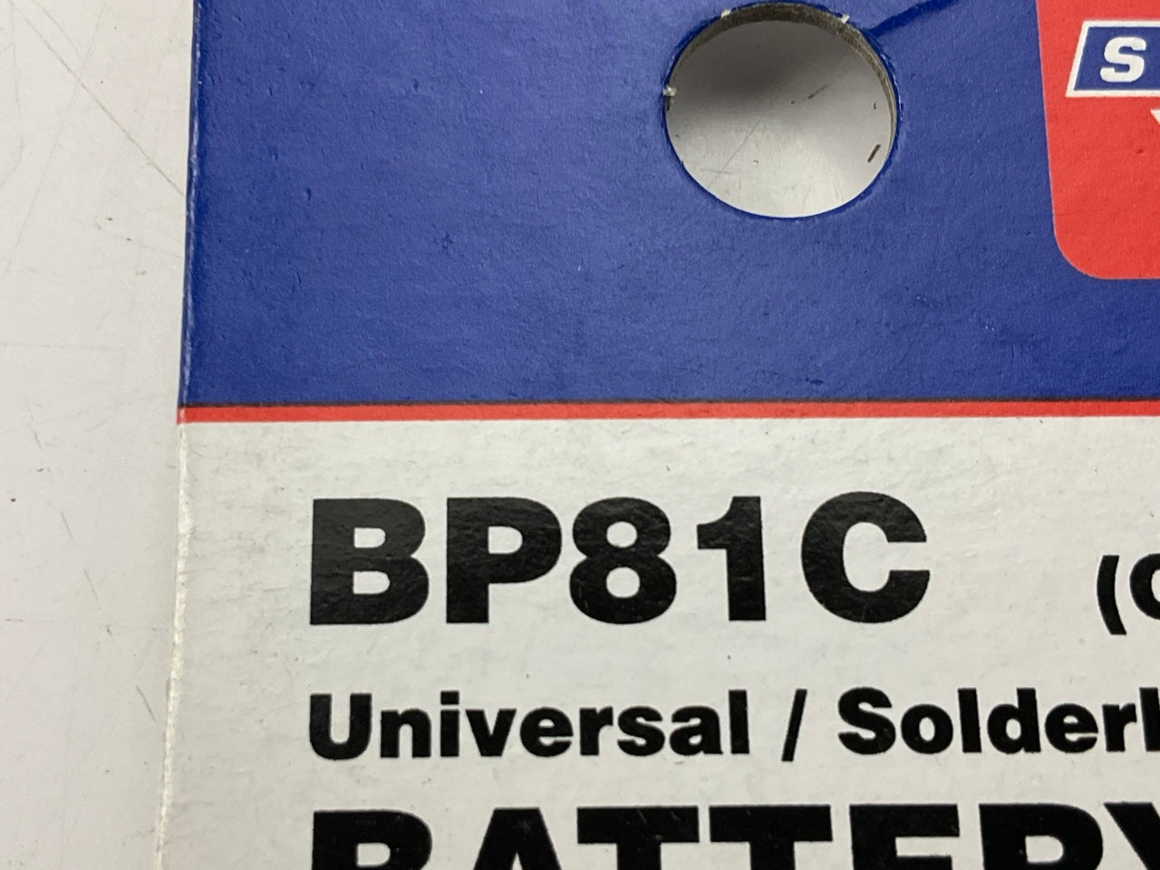(6) Standard BP81C Battery Terminals, Solderless, Side Mount, For 6-1/0 Cable