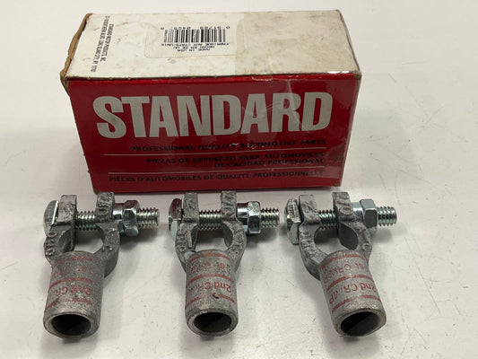 (3) Standard BP96 Heavy Duty Crimp Battery Terminals, For 2/0 Gauge Cable