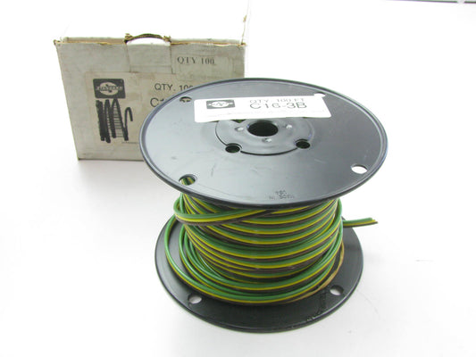 Standard C16-3B Automotive Flat Conductor Cable - 16 Gauge 3 Conductor 100' Long