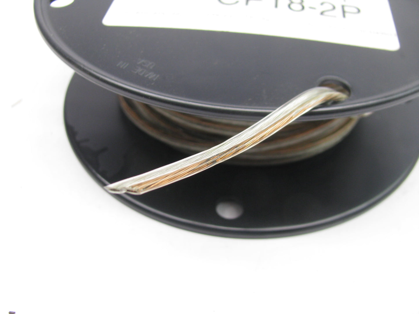 Standard CF18-2P Speaker Wire - 18 Gauge Clear 2 Wire - 50' Long -  50 FEET