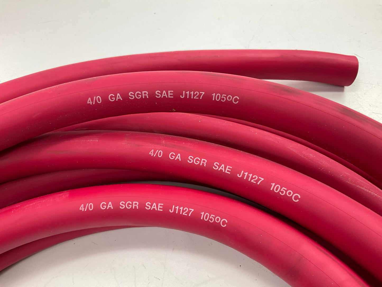 Standard CS0000RV HEAVY DUTY 4/0 Gauge Battery Cable, Red, 25 Feet