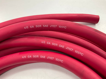 Standard CS0000RV HEAVY DUTY 4/0 Gauge Battery Cable, Red, 25 Feet