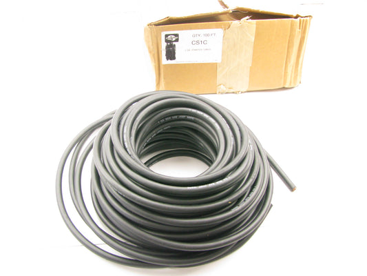 Standard CS1C Battery / Starter Cable - 1 Gauge, 100 Feet - Black