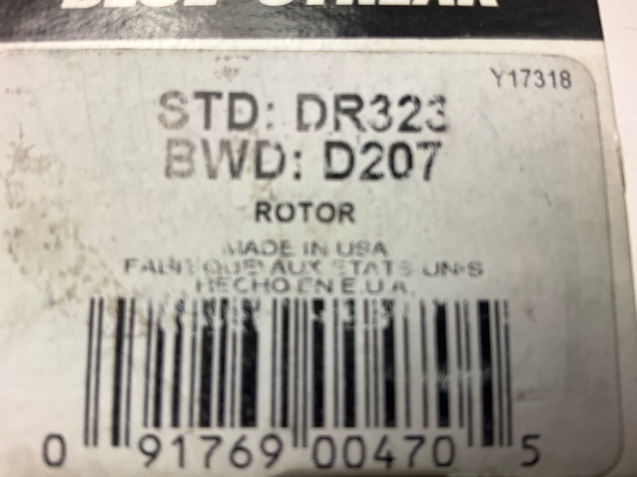 Standard Motor Products DR323 Ignition Distributor Rotor