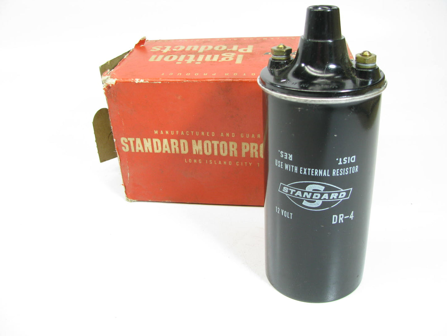 Vintage 12V 12 Volts Standard DR-4 Ignition Coil