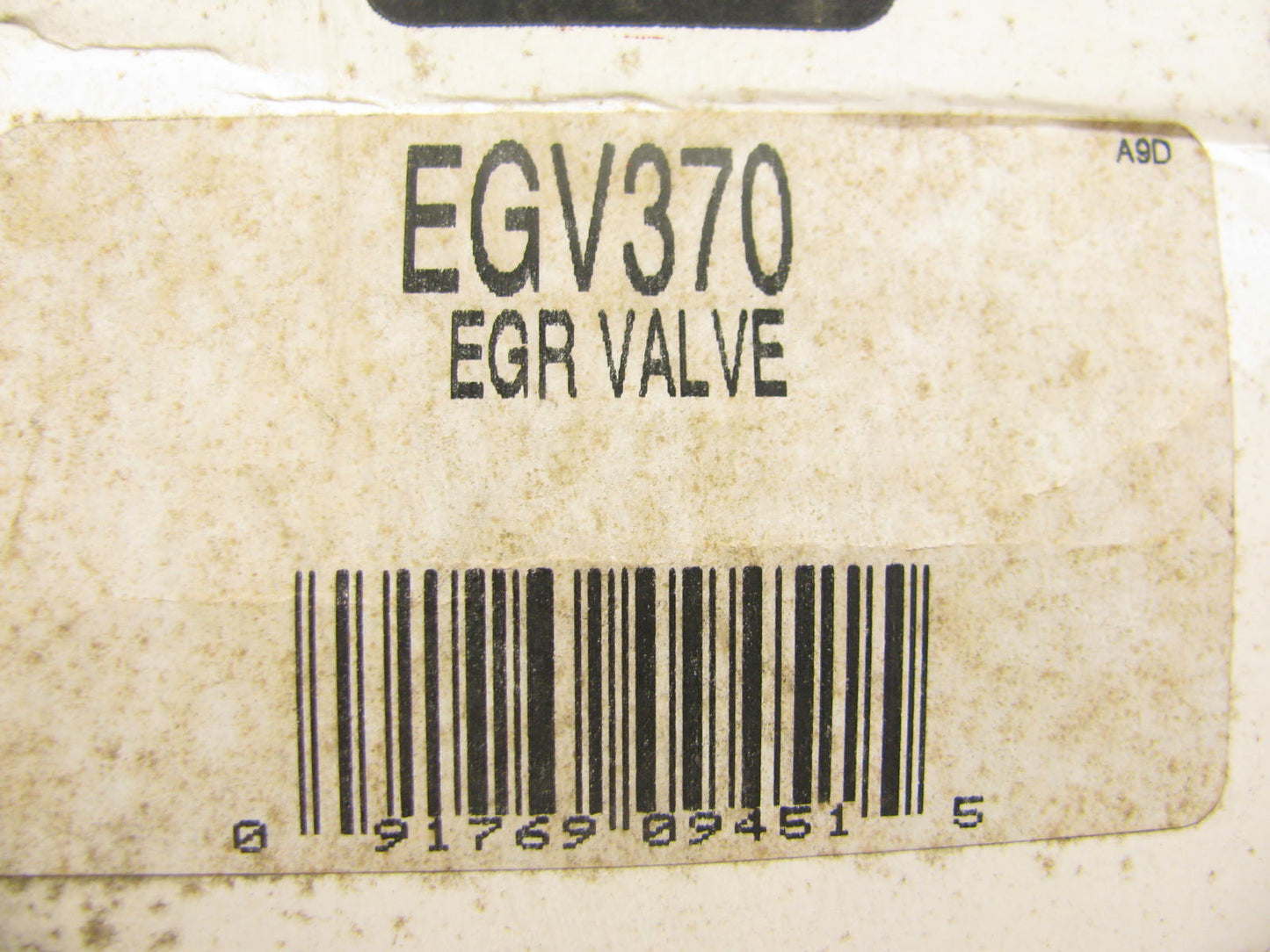 Standard EGV370 EGR Valve  - 1982-1983 GM 3.8L-V6