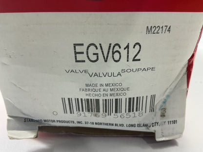 Standard EGV612 EGR Valve,  NO GASKET - EGR VALVE ONLY AS SHOWN