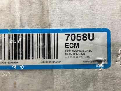 REMAN. Standard EM7058U Engine Control Computer ECU ECM - PROGRAMMING REQUIRED