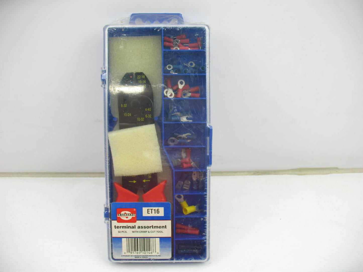 Standard ET16 50 Piece Terminal Wire Crimp & Cut Tool Assortment Kit