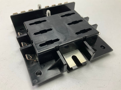 Standard HP3210 Fuse Block 6 Gang, 1/4'' Blade Terminals, 25 Amp Per Circuit
