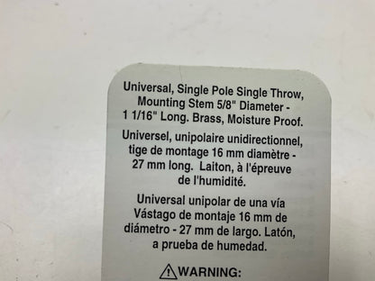 Standard HP5170  Push Button Starter Switch Off-Momentary On, 15 Amp