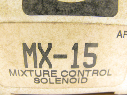 Standard MX15 Carburetor Mixture Control Solenoid For 1981 Dodge Car 225 Slant-6