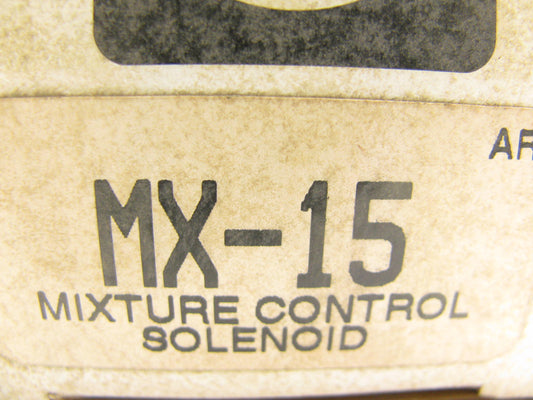 Standard MX15 Carburetor Mixture Control Solenoid For 1981 Dodge Car 225 Slant-6