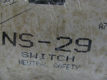 Standard Motor Products NS-29 Automatic Transmission Neutral Safety Switch
