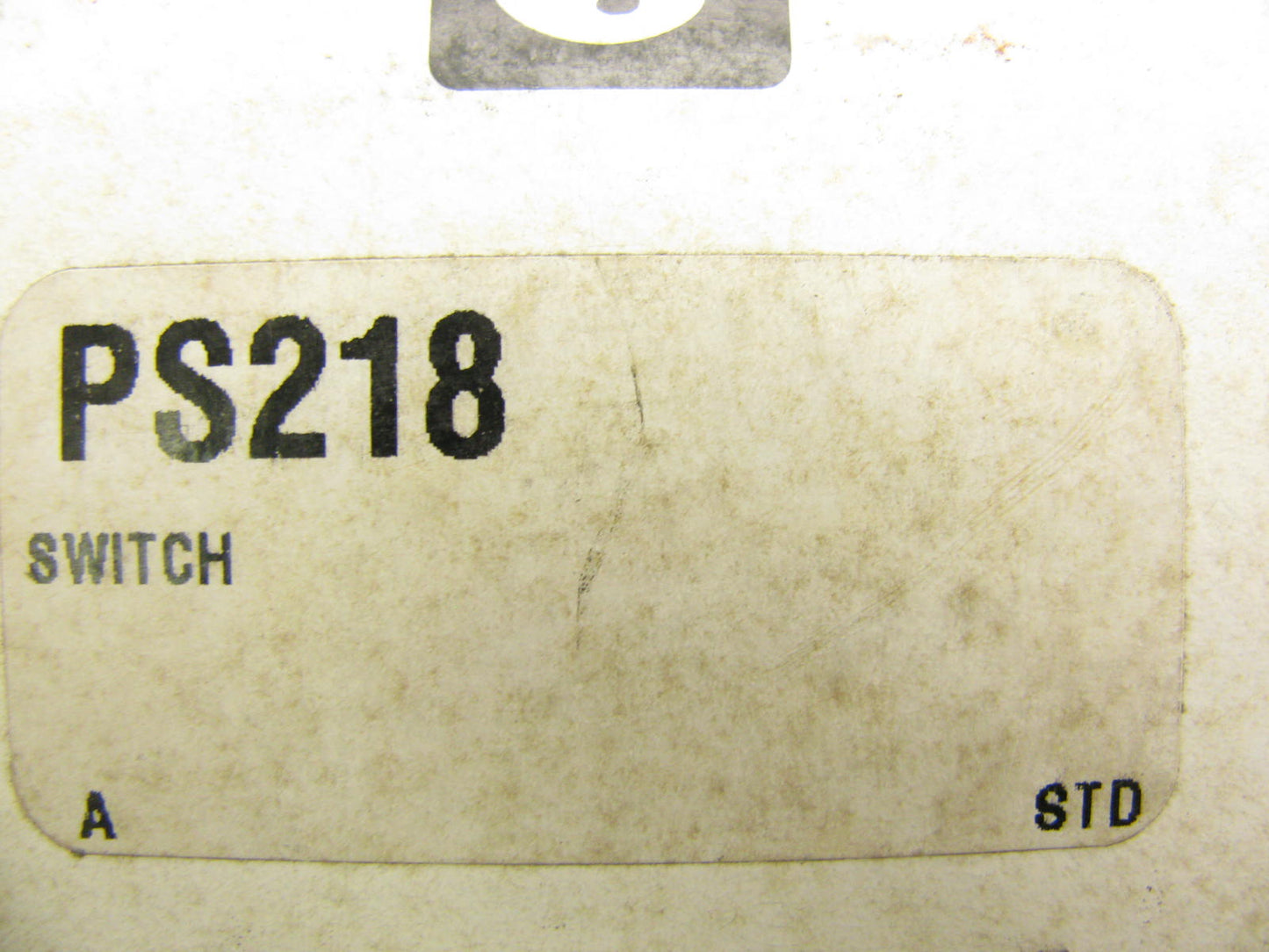 Standard PS218 Automatic Transmission Oil Pressure Switch 1987-1993 Mazda B2200