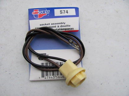 Standard Motor Products S74 Side Marker Light Socket Bulb Wire Harness Pigtail