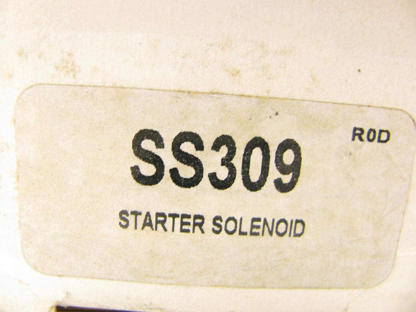 Standard Motor Products SS309 Starter Solenoid