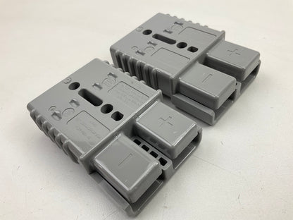 (2) Standard SST312 Forklift Battery Terminal Charge Connectors 4 Gauge, 175 Amp