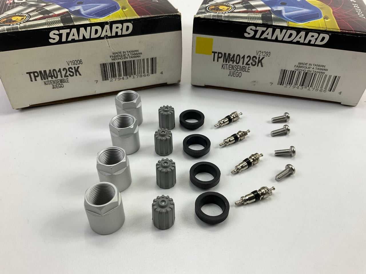 (4) Standard TPM4012SK TPMS Sensor Service Valve Core Kits