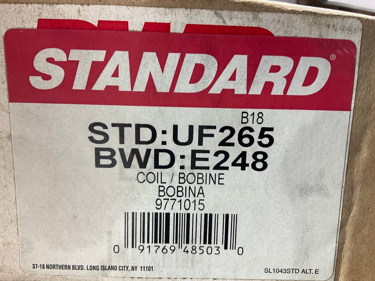 Standard Motor Products UF265 Rear Ignition Coil