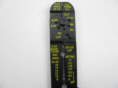 Standard WTT5 Wire Crimp & Cut Crimper Tool For 22-10 Gauge Primary Wire