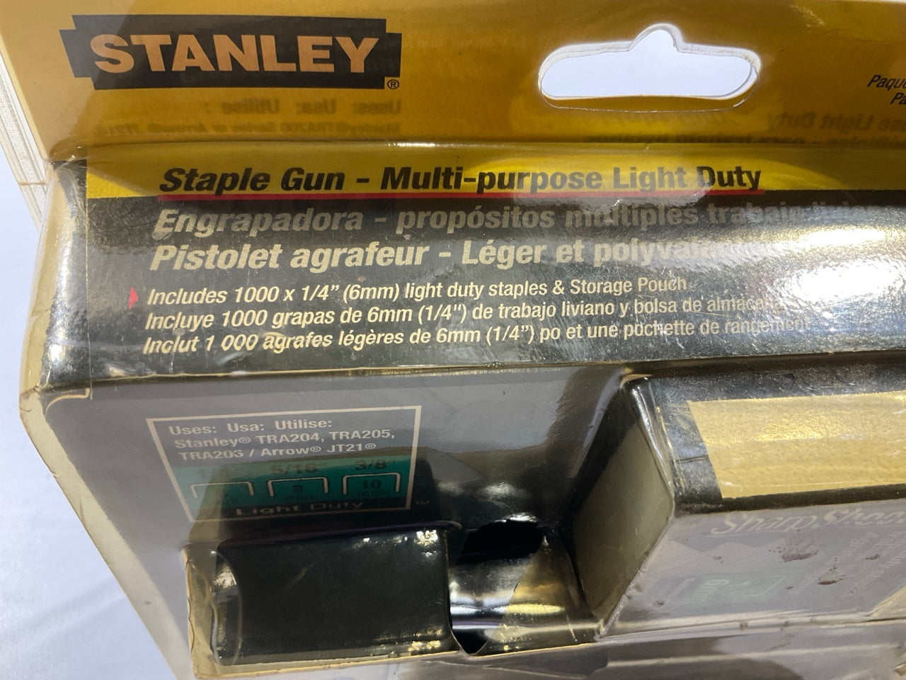 Stanley TR45K Light Duty SharpShooter Staple Gun, TRA200 Series Or JT21