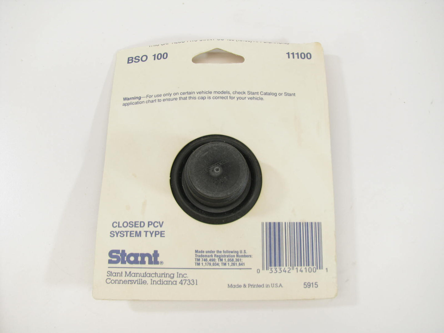 Stant 11100 Engine Oil Filler Cap