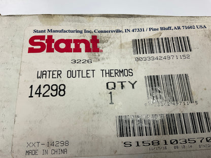 Stant 14298 Engine Coolant Thermostat And Housing Assembly