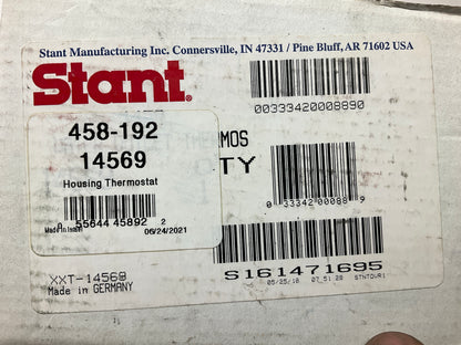 Stant 14569 Coolant Water Outlet With Thermostat - 189 Degrees