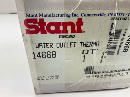 Stant 14668 Engine Coolant Thermostat / Water Outlet -  180 Degrees