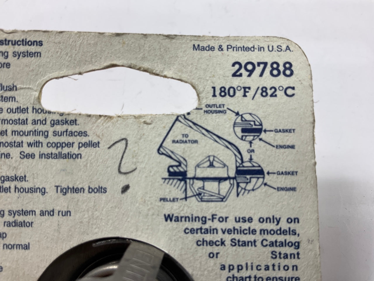 Stant 29788 Engine Coolant Thermostat