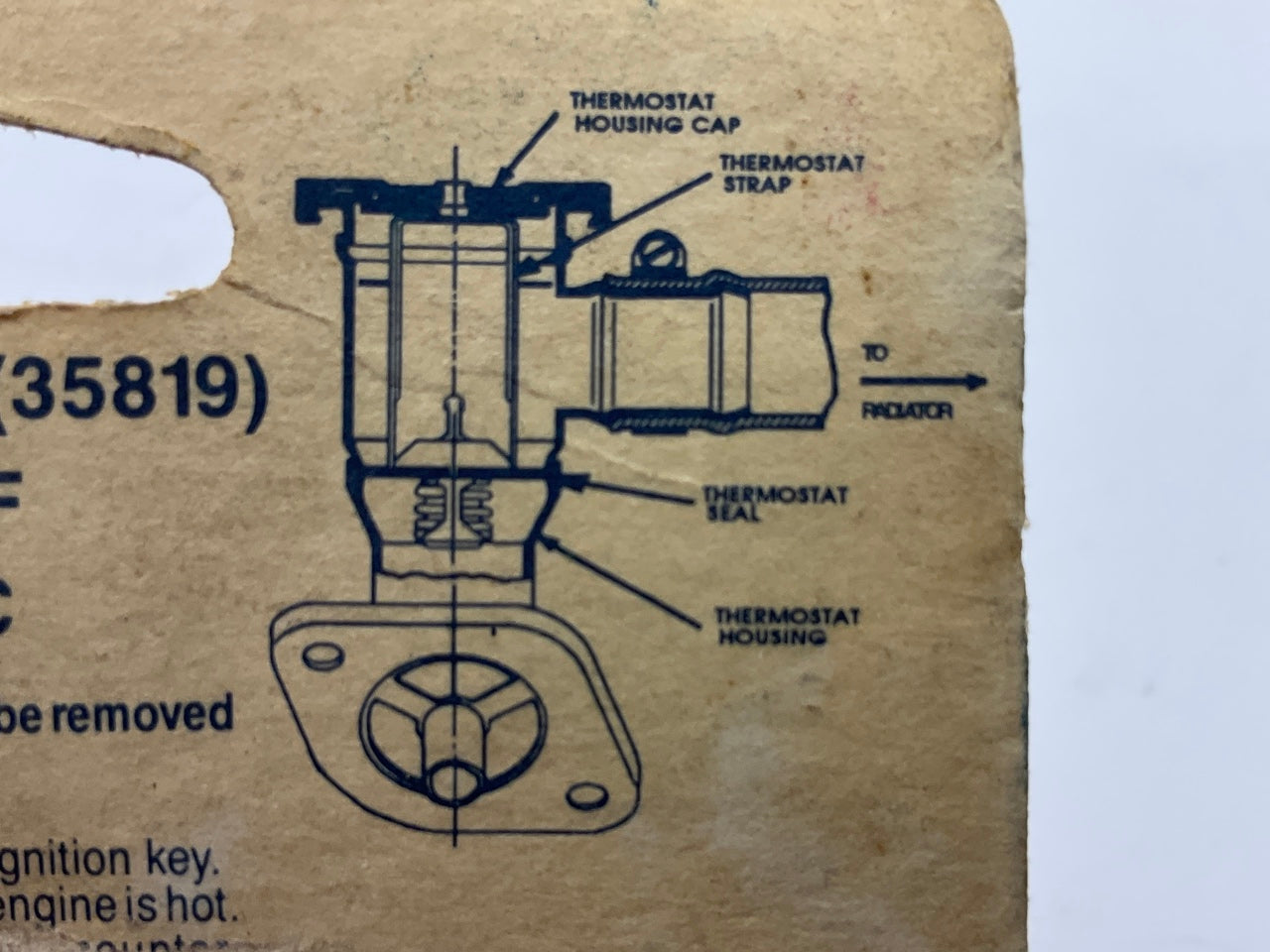 Stant 35819 Engine Coolant  Thermostat - 195 Degree