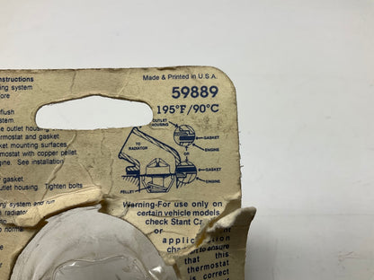 Stant 59889 OE Type Heavy Dity Engine Coolant Thermostat - 195 F Degrees