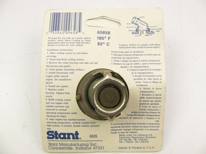 Stant 65858 Engine Coolant Thermostat - 180 Degree