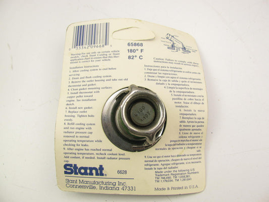 Stant 65868 Engine Coolant Thermostat - 180 Degree
