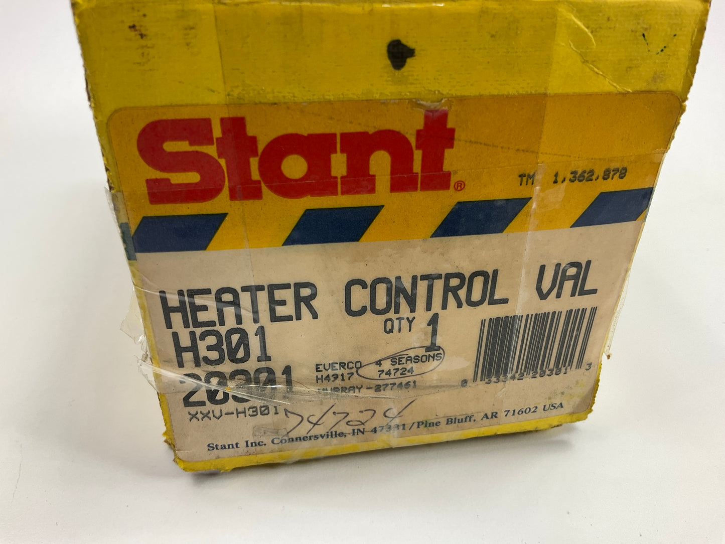 Stant H301 Heater Valve - 1976-1986 Toyota Celica, 1986-89 Supra