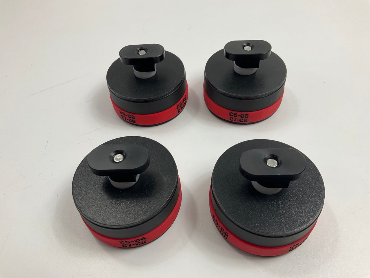 Steelman 60993 4-Piece Jack Pad Riser Set For C5 C6 7 C8 Corvette