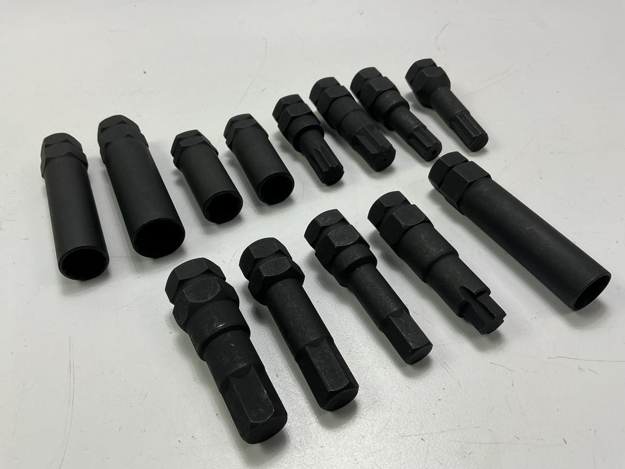 INCOMPLETE Steelman Locking Lug Nut Master Set Wheel Lock Key Removal Tool Kit