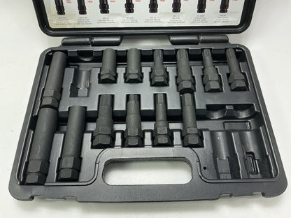 INCOMPLETE Steelman Locking Lug Nut Master Set Wheel Lock Key Removal Tool Kit