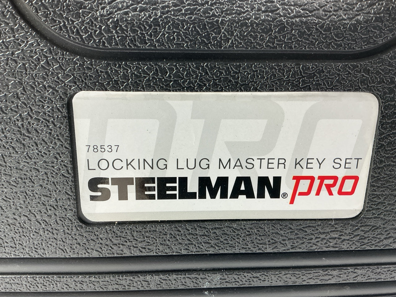 INCOMPLETE Steelman Locking Lug Nut Master Set Wheel Lock Key Removal Tool Kit