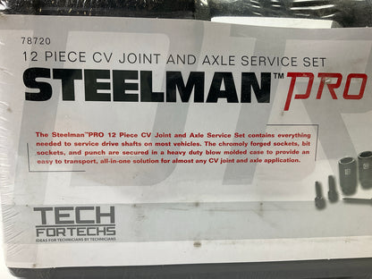 SEALED - Steelman Pro 78720 12-Piece CV Joint And Axle Service Set