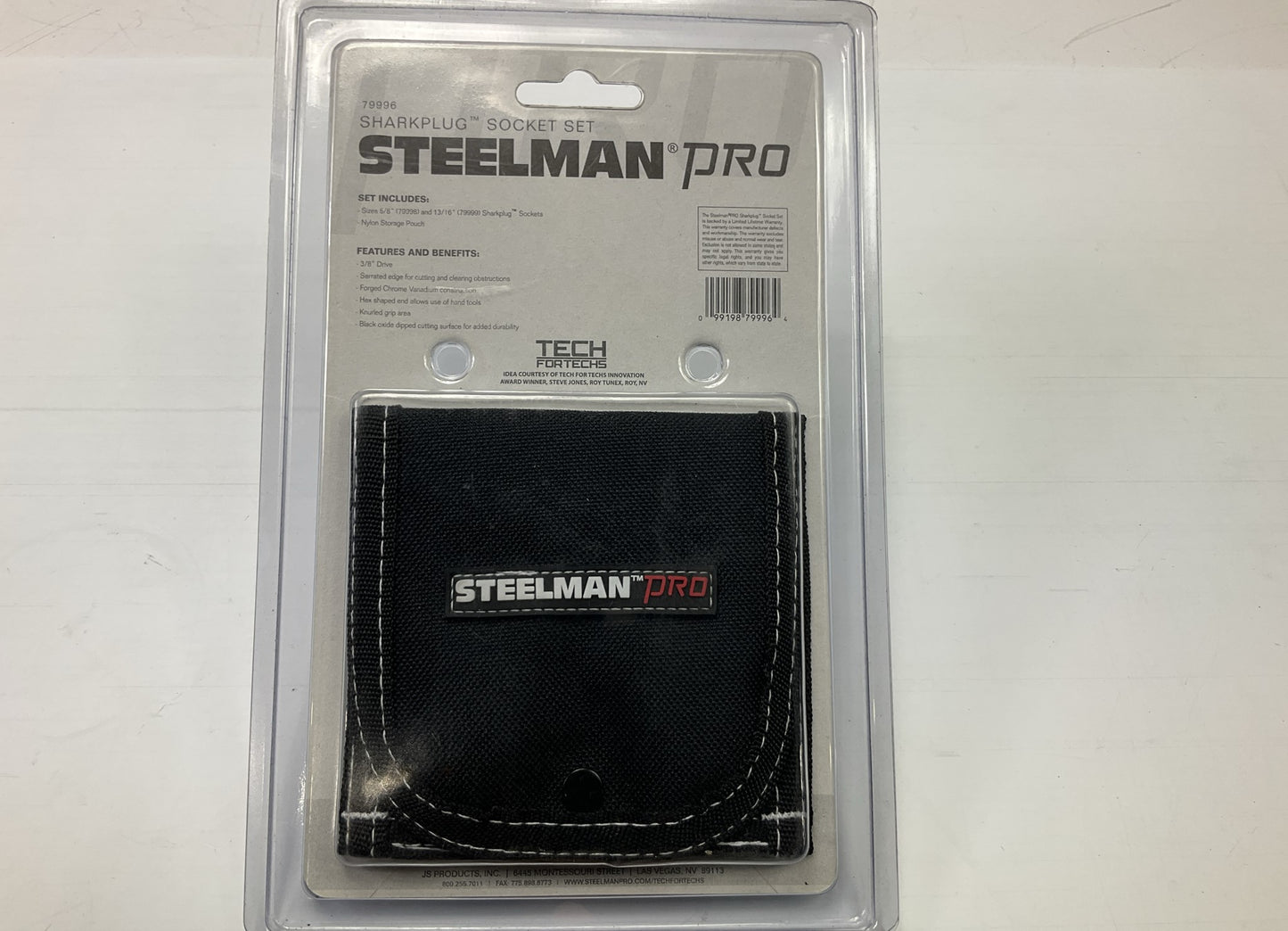 STEELMAN PRO 79996 2-Piece 3/8-Inch Drive Spark Plug Socket Set, 5/8'' And 13/16''
